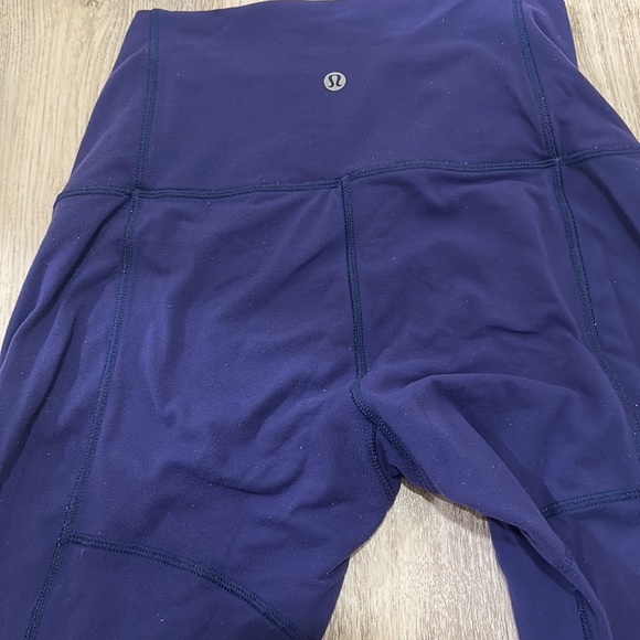 Lululemon Dark Purple Leggings - Picture 6 of 8